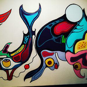 Aboriginal/abstract art