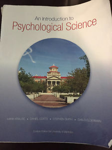 An Introduction to Psychological Science