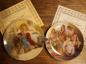 'Annie' collector plates