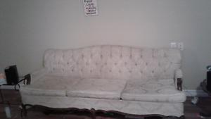 Antique couch and chair for sale