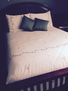 Beautiful Cotton Duvet, Pillow Shams & Curtains