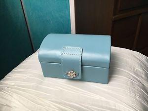 Beautiful blue jewelry box