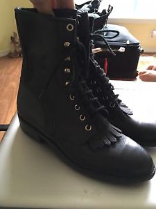 Brand New Canadian Made Size 8-8.5 Leather Boots