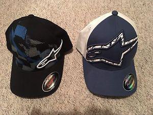 Brand new Alpinestars flex fit hats size S/M