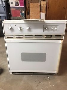 Built-in range oven