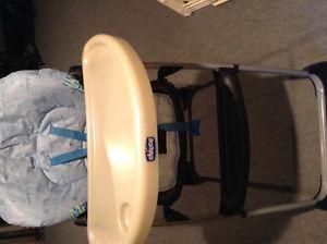 Chico folding high chair, clean condition