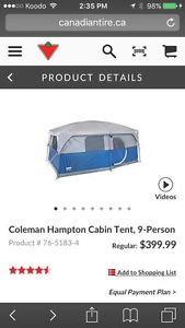 Coleman Hampton Cabin Ten **SLEEPS 9**