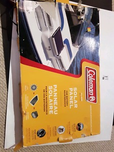 Coleman Solar Panel CL-600 with 600mA and 10ft power cable