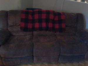 Couch with two footrests as is.