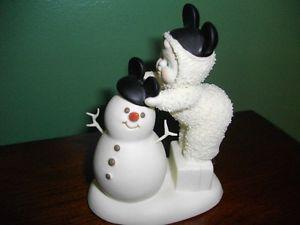 Disney Snowbabies Figurines - Piglet & Mickey