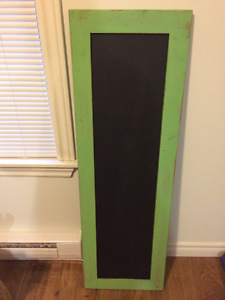 Distressed Chalkboard Frame