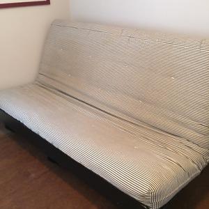 Double Futon with Wood Frame
