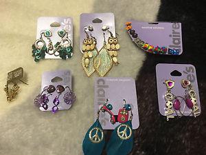 Earrings from Claire's