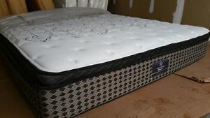 Europillowtop king mattresses. Free delivery if close or $40