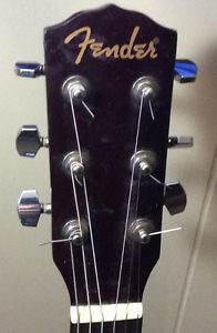 Fender Acoustic With Stand!