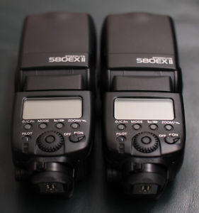 For sale: Canon 580EX II Flash 250 each OBO