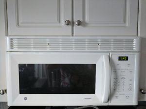 GE over the range microwave