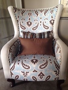 GORGEOUS CONTEMPORARY WINGBACK Accent Chair (Comfortable &