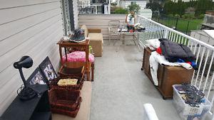 Garage moving sale