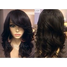 Gorgeous full cap thick density R & B synthetic wig