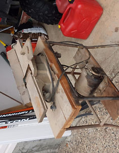 Jointer with motor