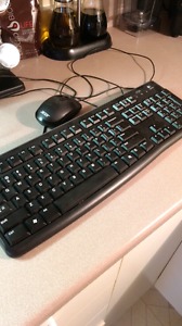 Keyboard and mouse