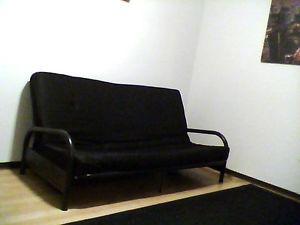 Like NEW!FUTON!used once perfect condition.125$OBO!!