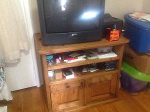 Matching Coffee Table (storage chest) and TV Table