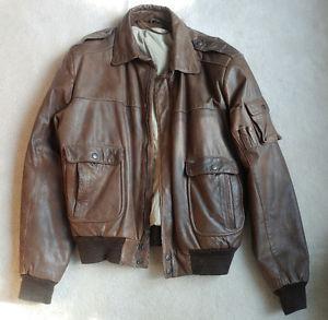 Men's leather jacket motorcyle cruising