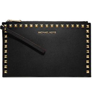 Michael kore Selma clutch wristlet