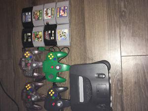N64 system and games