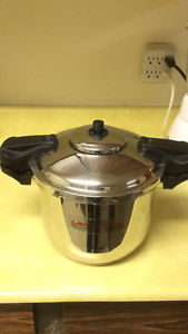 Nearly brand new pressure cooker for $80
