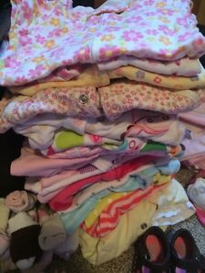 New born to 3 months baby girl clothing lot