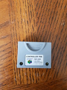 Nintendo 64 Controller Pak Memory Card