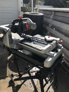 PROFESSIONAL WET TILE SAW. $650