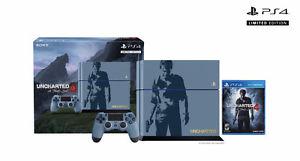 PS4 Uncharted 4 Edition & Matching headset