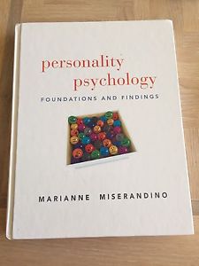 Personality Psychology text