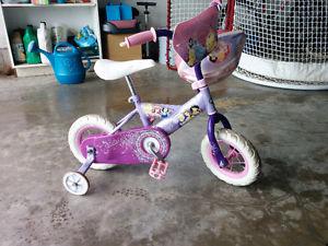 Princess glitter bike