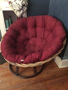 Red Papasan Chair