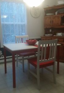 Refinished Kitchen Table and chairs