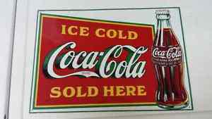 Reproduction Coca-Cola sign