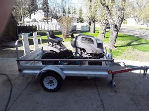 Ridem lawnmower and trailer for sale