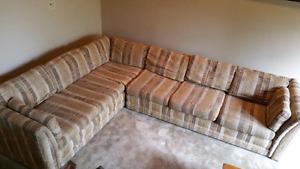 Sectional Couch/ Sofa, Used