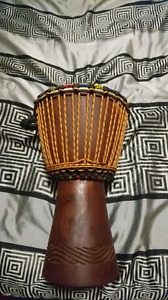 Selling African style djembe