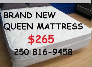 Slightly smudged Brand New queen mattress