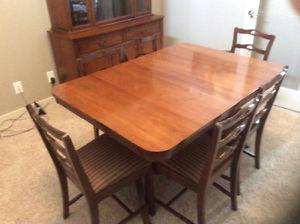 Solid Mahogany Dining Suite