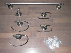 Stamford Top of the Line BATHROOM ACCESSORIES. ***chrome***