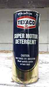 Texaco super motor detergent tin