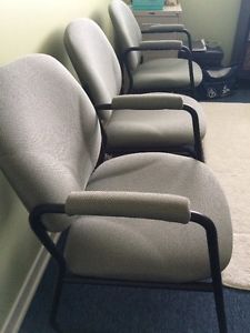 Three office chairs for sale