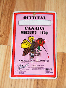 Vintage Canadian Mosquito Leg Trap